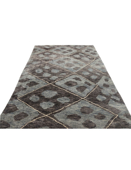Rug Berber Pakistan 201x309 Blue Grey