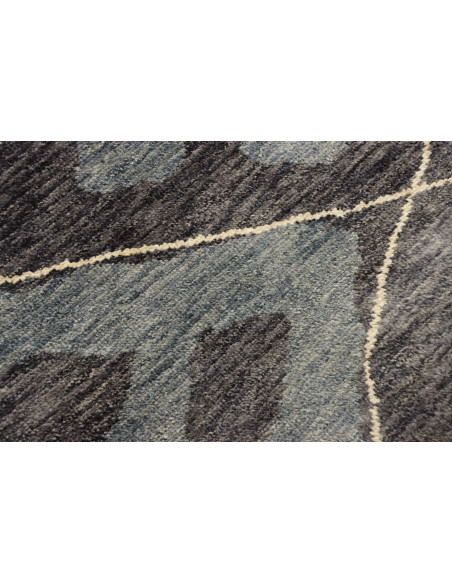 Rug Berber Pakistan 201x309 Blue Grey