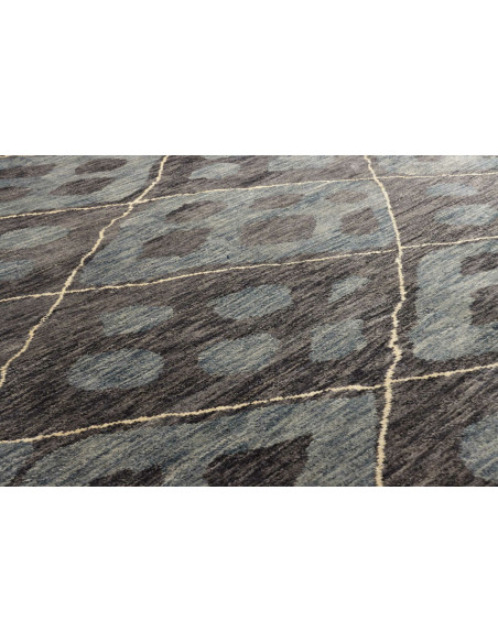 Rug Berber Pakistan 201x309 Blue Grey