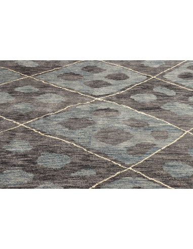 Rug Berber Pakistan 201x309 Blue Grey
