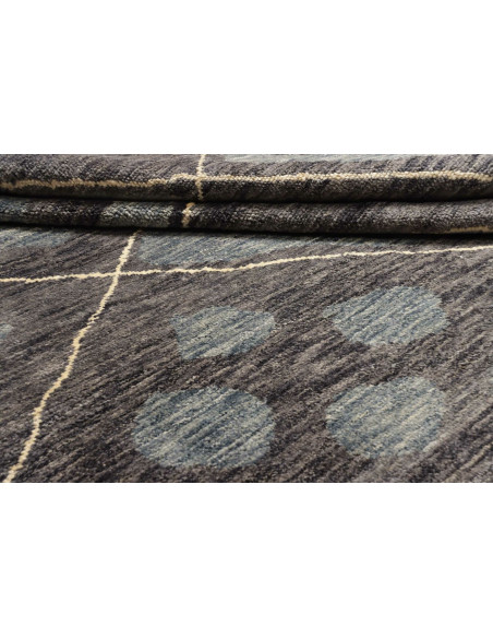 Rug Berber Pakistan 201x309 Blue Grey