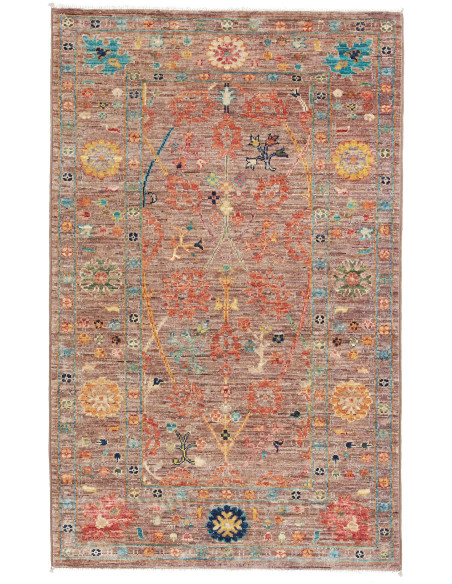 Rug Zigler Fine Pakistan maroon white 79x125