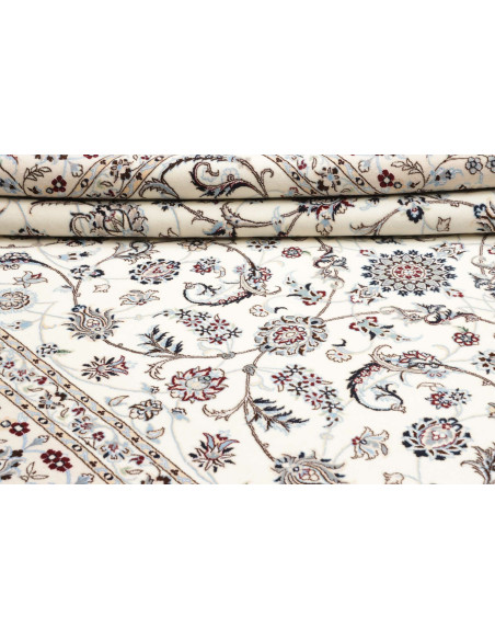 Tappeto Nain 6la Persia 207x304 Avorio Crema Bl