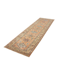 Tappeto Kazak Fine Pakistan 83x282 Terracotta A 2