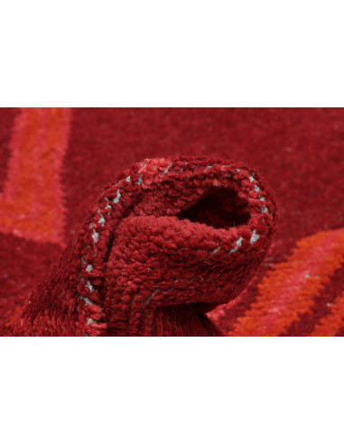 Rug Berber Pakistan 231x302 Dark Red