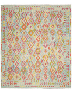 Rug Kilim Afghanistan 254x297 Aqua Celeste Cora