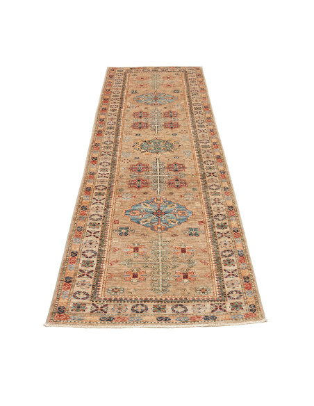 Rug Kazak Fine Pakistan 81x256 Sand Beige Sky B