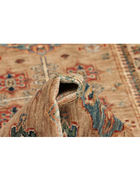 Rug Kazak Fine Pakistan 81x256 Sand Beige Sky B