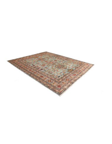 Rug Kazak Fine Pakistan white blue 248x296