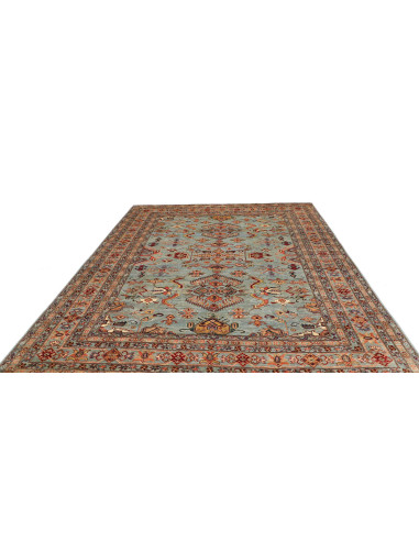 Rug Kazak Fine Pakistan white blue 248x296