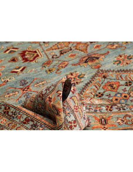 Rug Kazak Fine Pakistan white blue 248x296