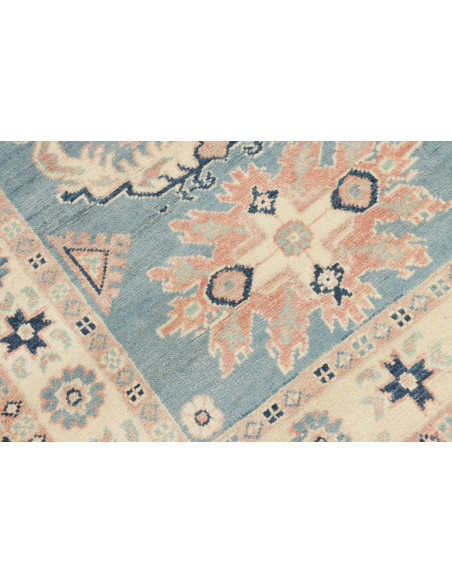 Rug Kazak Afghanistan 84x110 Light Blue Cream L