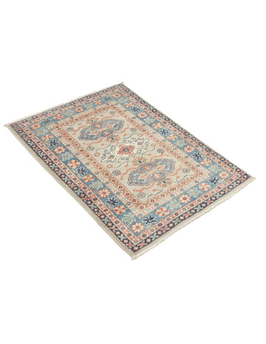 Tappeto Kazak Afghanistan 79x118 Grigioblu Ciel