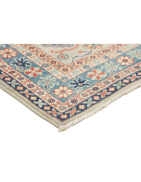 Tappeto Kazak Afghanistan 79x118 Grigioblu Ciel