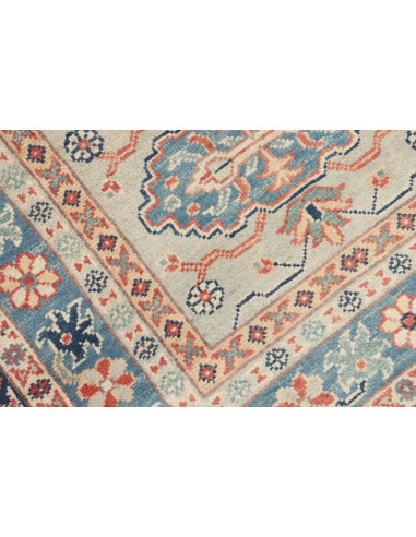 Tappeto Kazak Afghanistan 79x118 Grigioblu Ciel