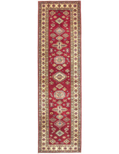 Kazak Fine 82x296 Cm Kazak Fine, Pakistan, Hand-carded Wool