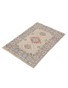 Tappeto Kazak Afghanistan 64x90 Grigio Beige Az 2
