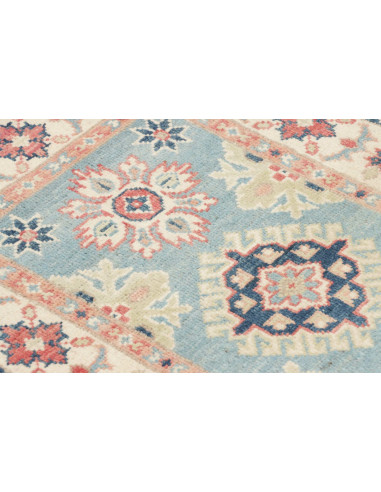 Tappeto Kazak Afghanistan 61x93 Azzurro Crema A