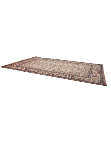 Rug Kashan Persia 308x480 Cream Navy Blue Borde