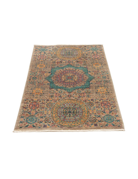 Tappeto Mamlouk Pakistan 81x125 Beige Marrone B