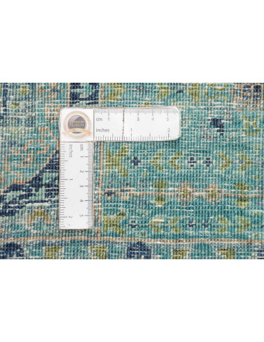 Tappeto Mamlouk Pakistan 123x179 Turchese Oro B