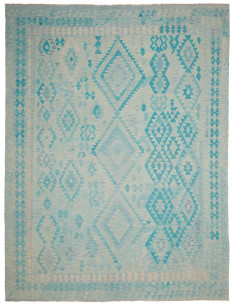 Tappeto Kilim Afghanistan 253x337 Azzurro Turch