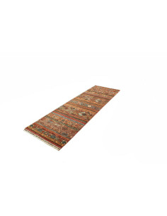 Rug Samarkand Pakistan 81x251 Terracotta Teal B 2