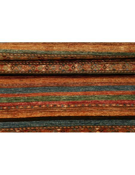Rug Samarkand Pakistan 82x306 Terracotta Orange