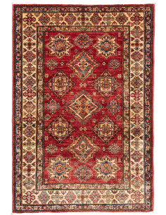 Tappeto Kazak Fine Pakistan marrone giallo 101x147