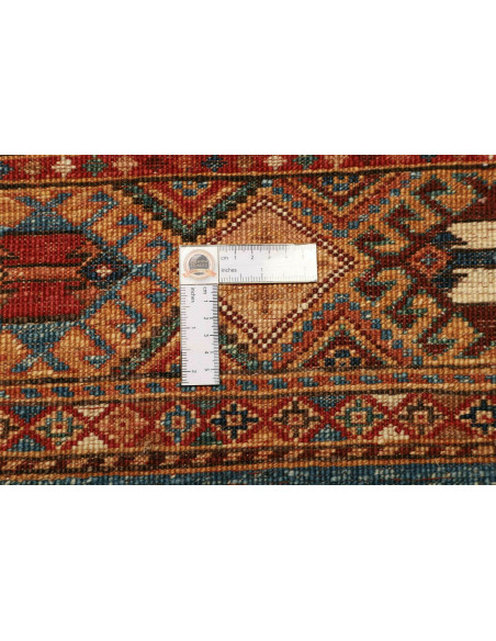 Rug Samarkand Pakistan 82x306 Terracotta Orange
