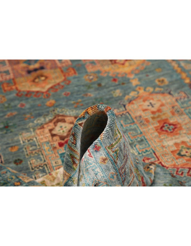 Tappeto Tribal Pakistan bianco 150x208