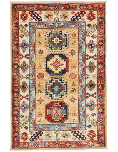 Tappeto Kazak Fine Pakistan marrone 99x150