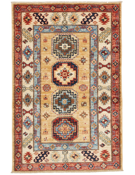 Tappeto Kazak Fine Pakistan marrone 99x150