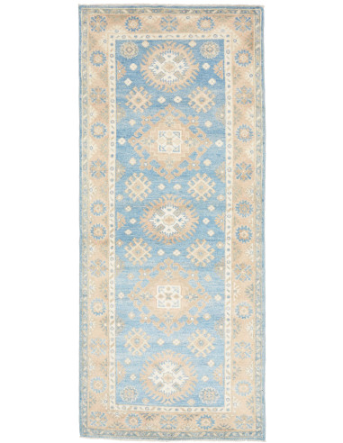 Rug Kazak Afghanistan 79x191 Light Blue Beige C