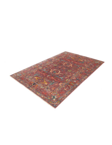 Rug Zigler Fine Pakistan sky blue brown 148x215