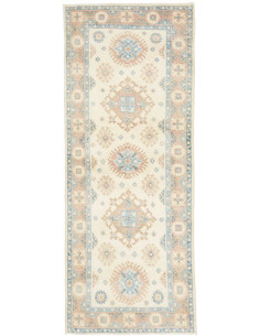 Rug Kazak Afghanistan 82x196 Cream Beige Light