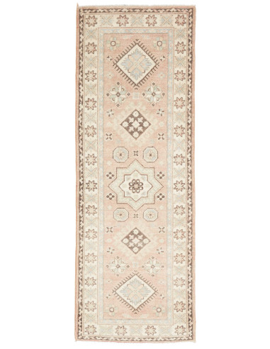 Rug Kazak Afghanistan 61x175 Antique Pink Cream