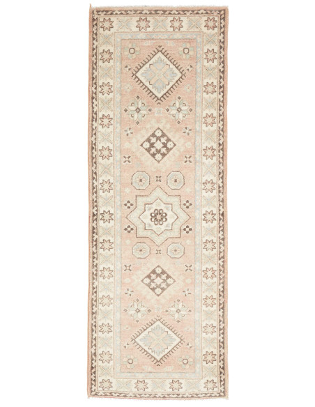 Tappeto Kazak Afghanistan 61x175 Rosa Antico Cr