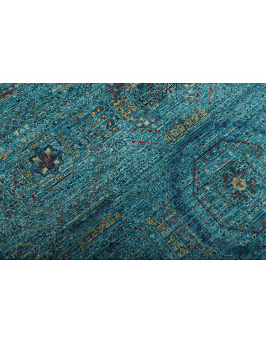 Rug Mamlouk Pakistan 123x178 Turquoise Blue