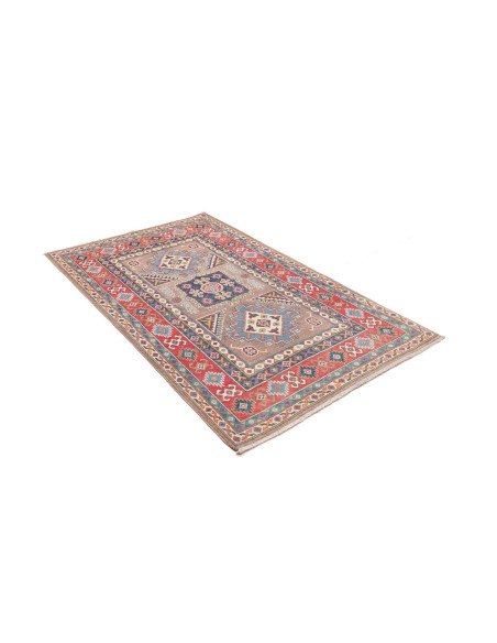 Rug Kazak Afghanistan maroon 116x182