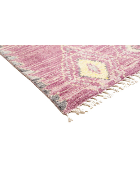 Rug Berber Pakistan 145x252 Mauve Pal