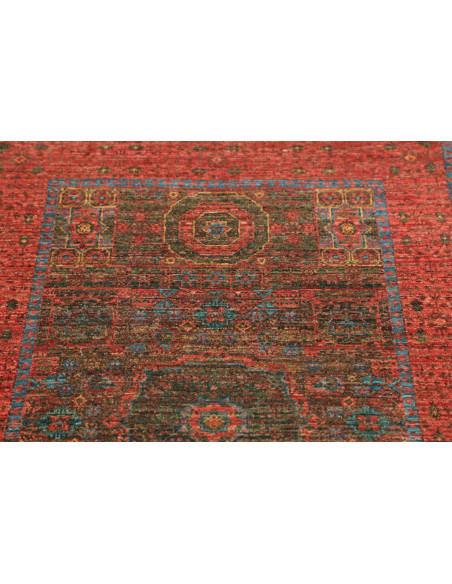 Tappeto Mamlouk Pakistan 81x120 Rosso Terracott