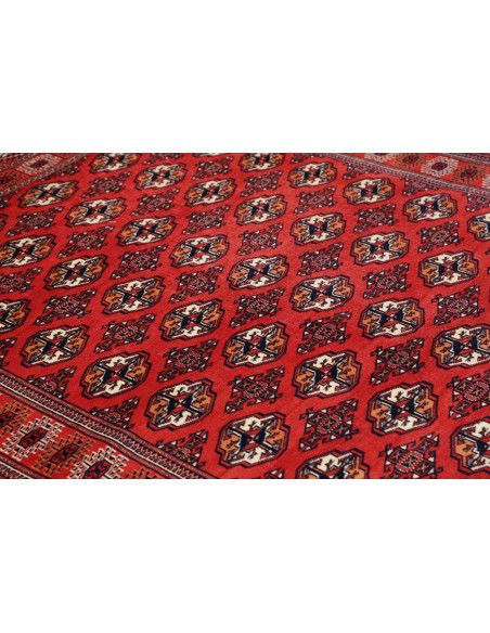 Rug Torkaman Persia brown blue 150x217