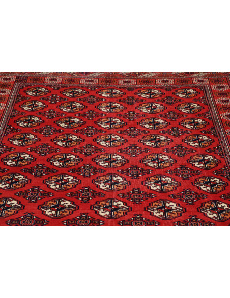 Tappeto Torkaman Persia marrone blu 150x217