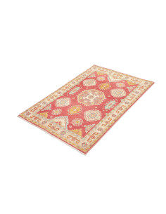 Tappeto Kazak Afghanistan 83x124 Rosso Terracot 2