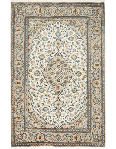Kashan 200x305 Cm Kashan, Persia, Hand-carded Wool warp: