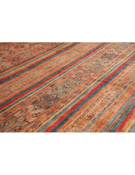 Rug Samarkand Pakistan 302x415 Terracotta Brick