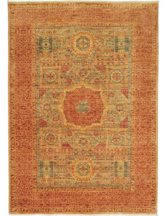 Tappeto Mamlouk Pakistan 101x145 Arancione Terr