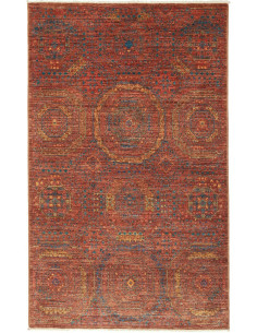 Tappeto Mamlouk Pakistan 99x159 Rosso Terracott