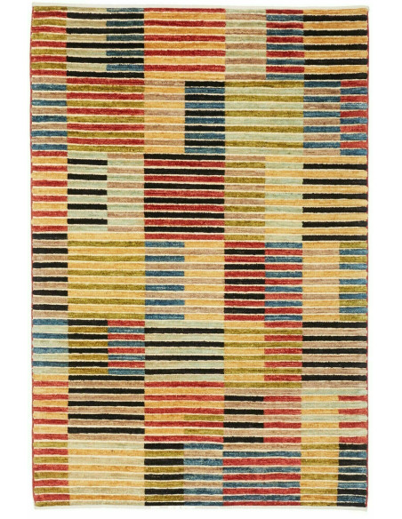 Tappeto Barjesta Pakistan 125x179 Giallo Oro Ro
